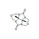cis-Dihydro-8b,8c-dimethyl-1H,3H,4H,5H,7H,8H-2,6-dioxa-3a,4a,7a,8a-tetraazacyclopenta[def]fluorene-4,8-dione
