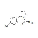 2-(4-Chlorophenyl)pyrrolidine-1-carbothioamide