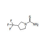 3-(Trifluoromethyl)pyrrolidine-1-carbothioamide