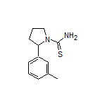 2-(m-Tolyl)pyrrolidine-1-carbothioamide
