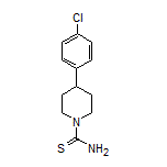 4-(4-Chlorophenyl)piperidine-1-carbothioamide