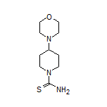 4-Morpholinopiperidine-1-carbothioamide