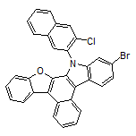 2-Bromo-14-(3-chloronaphthalen-2-yl)-14H-benzo[c]benzofuro[2,3-a]carbazole
