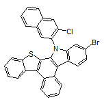 2-Bromo-14-(3-chloronaphthalen-2-yl)-14H-benzo[c]benzo[4,5]thieno[2,3-a]carbazole