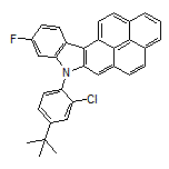 7-[4-(tert-Butyl)-2-chlorophenyl]-9-fluoro-7H-phenaleno[1,9-bc]carbazole
