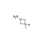 3-Fluoro-3-methylazetidin-1-amine