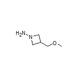 3-(Methoxymethyl)azetidin-1-amine