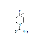 4-Fluoro-4-methylpiperidine-1-carbothioamide
