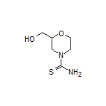 2-(Hydroxymethyl)morpholine-4-carbothioamide