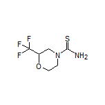 2-(Trifluoromethyl)morpholine-4-carbothioamide