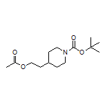 2-(1-Boc-piperidin-4-yl)ethyl Acetate