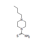 4-Butylpiperazine-1-carbothioamide