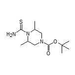 4-Boc-2,6-dimethylpiperazine-1-carbothioamide