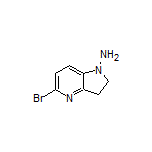 5-Bromo-2,3-dihydro-1H-pyrrolo[3,2-b]pyridin-1-amine
