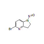 5-Bromo-1-nitroso-2,3-dihydro-1H-pyrrolo[3,2-b]pyridine