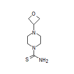 4-(Oxetan-3-yl)piperazine-1-carbothioamide