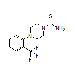 4-[2-(Trifluoromethyl)phenyl]piperazine-1-carbothioamide