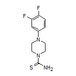 4-(3,4-Difluorophenyl)piperazine-1-carbothioamide