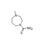 4-Methyl-1,4-diazepane-1-carbothioamide