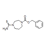 4-Cbz-1,4-diazepane-1-carbothioamide