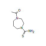 4-Acetyl-1,4-diazepane-1-carbothioamide