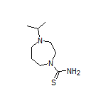 4-Isopropyl-1,4-diazepane-1-carbothioamide