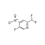 2-(Difluoromethyl)-5-fluoro-4-nitropyridine