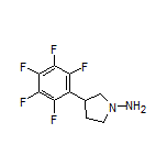 3-(Perfluorophenyl)pyrrolidin-1-amine