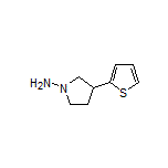 3-(2-Thienyl)pyrrolidin-1-amine