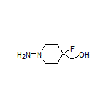 (1-Amino-4-fluoropiperidin-4-yl)methanol