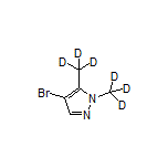 4-Bromo-1,5-bis(methyl-d3)-1H-pyrazole