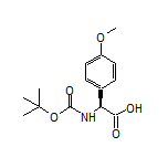(S)-2-(Boc-amino)-2-(4-methoxyphenyl)acetic Acid