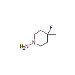 4-Fluoro-4-methylpiperidin-1-amine