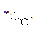 4-(3-Chlorophenyl)piperidin-1-amine