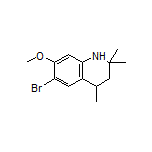 6-Bromo-7-methoxy-2,2,4-trimethyl-1,2,3,4-tetrahydroquinoline