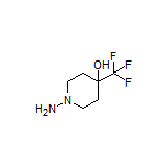 1-Amino-4-(trifluoromethyl)piperidin-4-ol