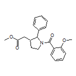 Methyl 2-[1-(2-Methoxybenzoyl)-2-phenylpyrrolidin-3-yl]acetate