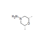 cis-2,6-Dimethylmorpholin-4-amine