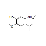 7-Bromo-6-methoxy-2,2,4-trimethyl-1,2,3,4-tetrahydroquinoline