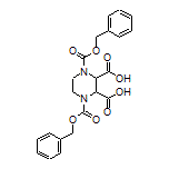 1,4-Di-Cbz-piperazine-2,3-dicarboxylic Acid