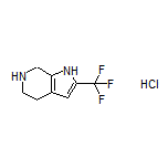 2-(Trifluoromethyl)-4,5,6,7-tetrahydro-6-azaindole Hydrochloride