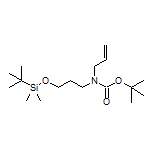 N-Boc-N-[3-[(tert-butyldimethylsilyl)oxy]propyl]prop-2-en-1-amine