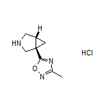 5-[(1R,5R)-3-Azabicyclo[3.1.0]hexan-1-yl]-3-methyl-1,2,4-oxadiazole Hydrochloride