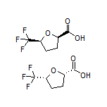cis-5-(Trifluoromethyl)tetrahydrofuran-2-carboxylic Acid