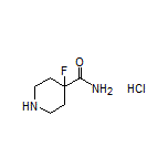 4-Fluoropiperidine-4-carboxamide Hydrochloride