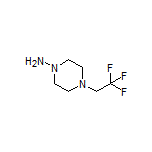 4-(2,2,2-Trifluoroethyl)piperazin-1-amine