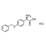(R)-2-Amino-2-[4-(benzyloxy)phenyl]acetic Acid Hydrochloride