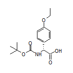 (R)-2-(Boc-amino)-2-(4-ethoxyphenyl)acetic Acid
