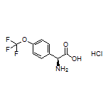 (S)-2-Amino-2-[4-(trifluoromethoxy)phenyl]acetic Acid Hydrochloride