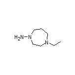4-Ethyl-1,4-diazepan-1-amine